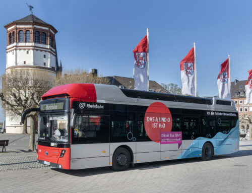 Zehn emissionsfreie Wasserstoffbusse für ein besseres Stadtklima
